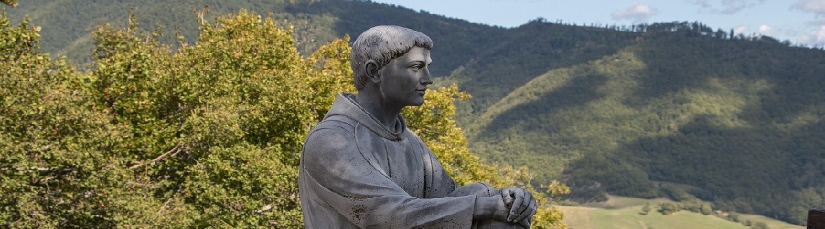 st francis statue half bust